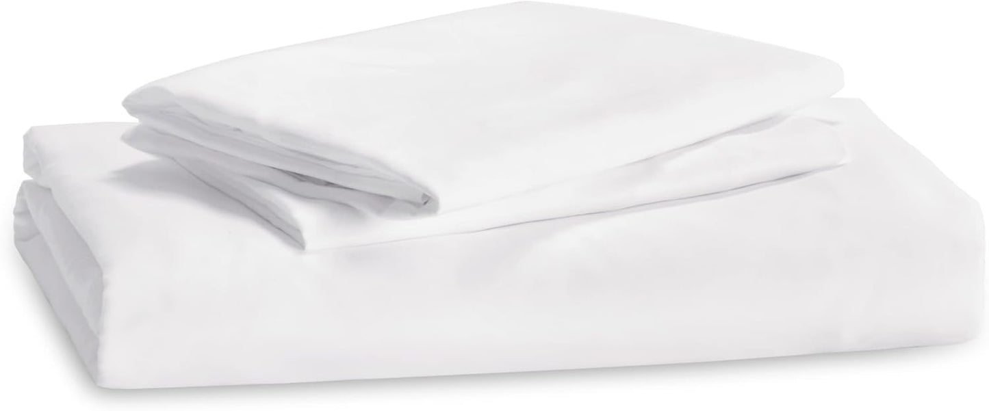 White Duvet Cover Queen Size - Soft Double Brushed Bedding Set for Kids & Adults, Zipper Closure, 3 Pieces, Includes 1 Duvet Cover (90"x90") & 2 Pillow Shams, NO Comforter